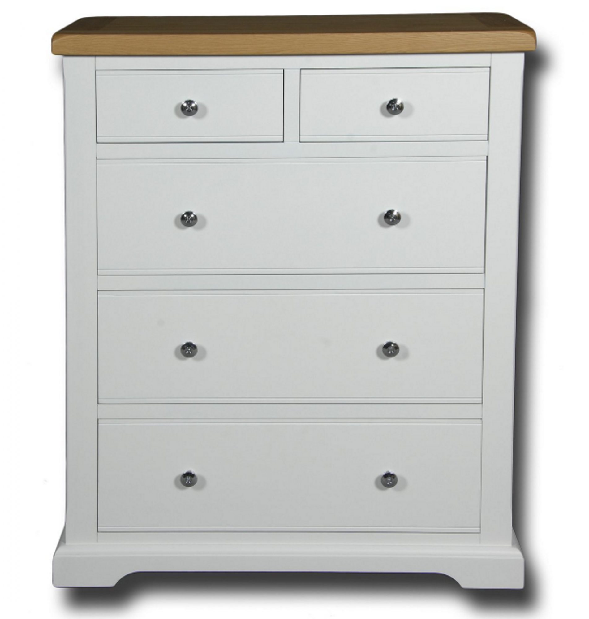 Real Wood Rio Painted 2 Over 3 Jumbo Chest - Chest of Drawers - Hafren ...