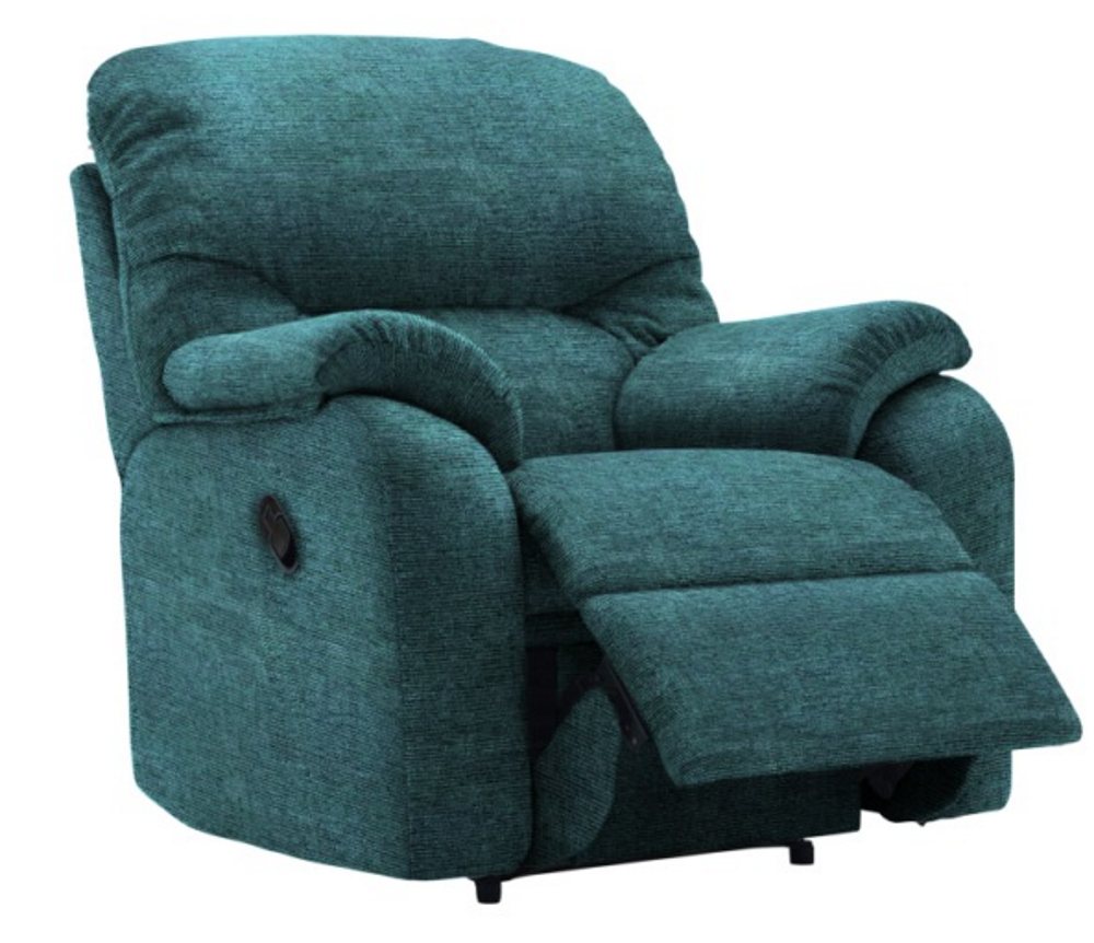 Small discount teal armchair