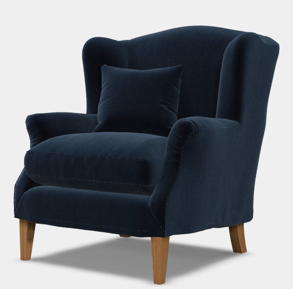 Tetrad Kandinsky Wing Chair In Heritage - Chairs - Hafren Furnishers