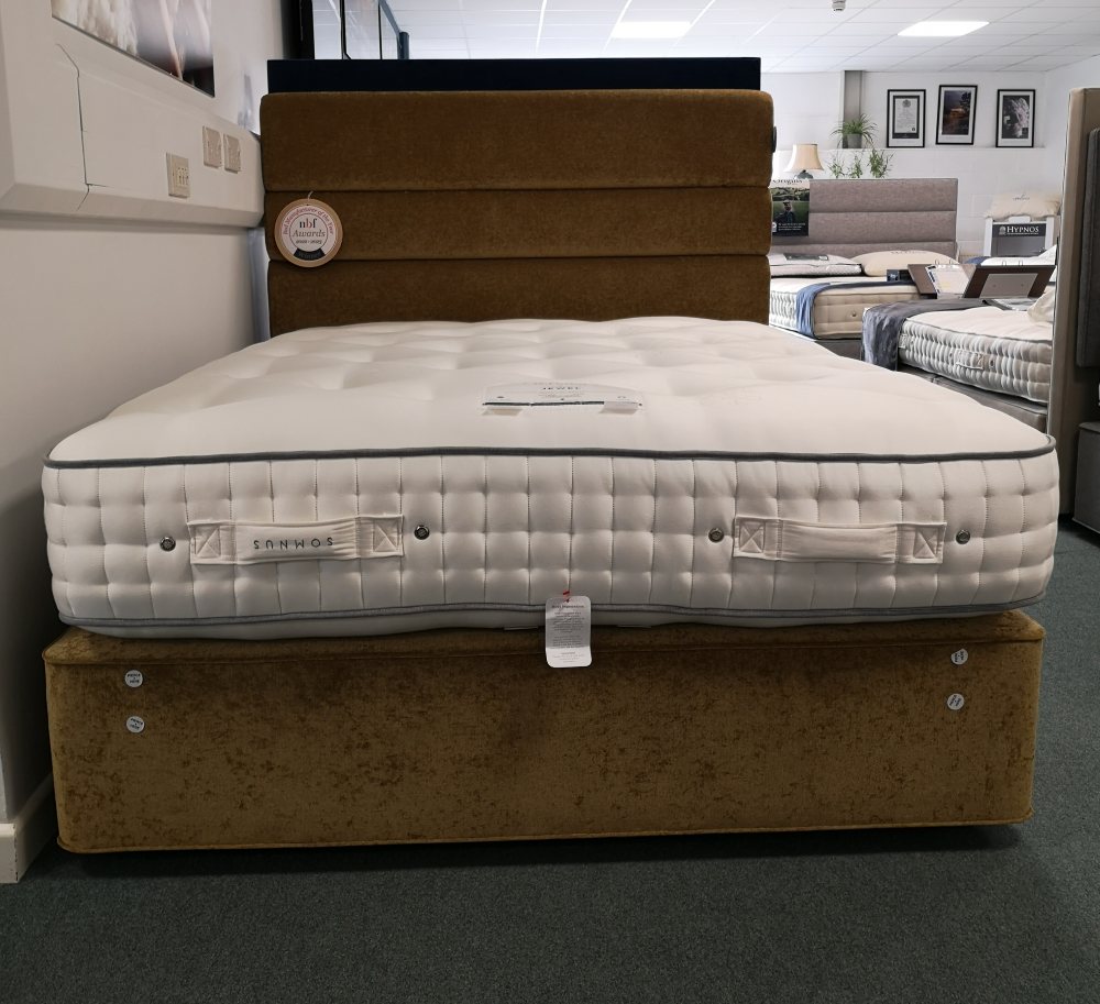 Somnus Jewel 13000 4 Drawer King Size Divan Set - Divan Beds - Hafren ...