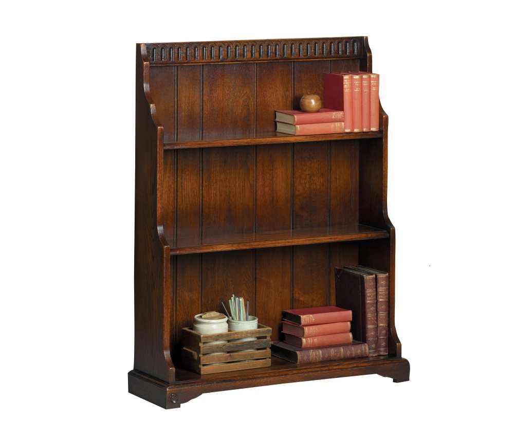 Royal Oak Furniture Balmoral Waterfall Bookcase - Bookcases - Hafren ...