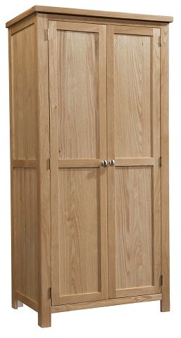 Light store oak wardrobe