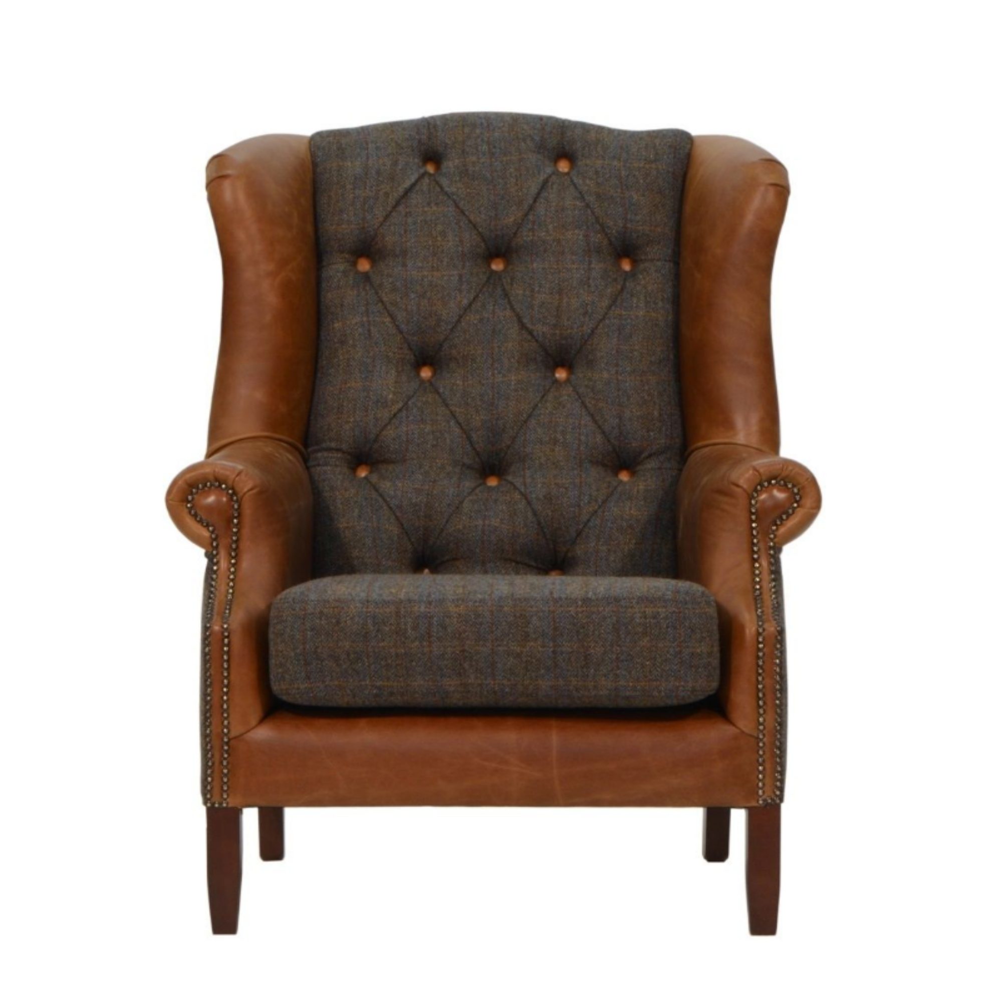 Vintage Sofa Company Wing Armchair - Chairs - Hafren ...