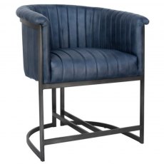 Hafren Collection K Chair Collection Leather & Iron Chair CH501