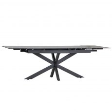 Hafren Collection K Table Collection 1.6m Grey Extending Dining Table