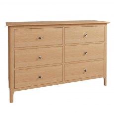 Hafren Collection KNT Bedroom 6 Drawer Chest