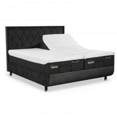 Tempur Arc Adjustable Disc Bedframe With Quilted Headboard