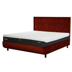 Tempur Arc Ottoman Bedframe With Quilted Headboard
