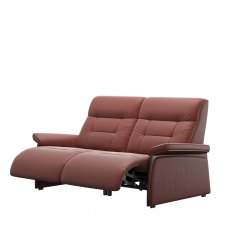 Stressless Mary 2 Seater Powered Dual Recliner Sofa With Wooden Arms