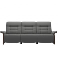 Stressless Mary 3 Seater Static Sofa With Wooden Arms