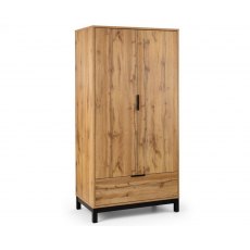 Julian Bowen Bali 2 Door 1 Drawer Wardrobe