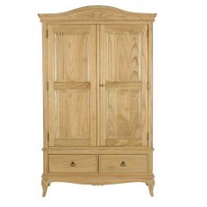 Hafren Collection Sherlock Limoges Double Wardrobe