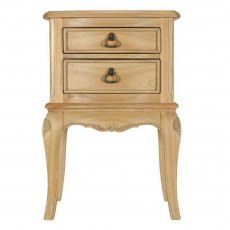 Hafren Collection Sherlock Limoges 2 Drawer Bedside