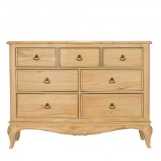 Hafren Collection Sherlock Limoges 7 Drawer Low Wide Chest