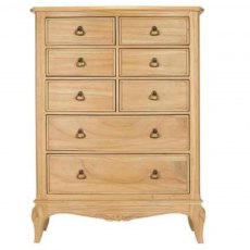 Hafren Collection Sherlock Limoges 8 Drawer Tall Wide Chest