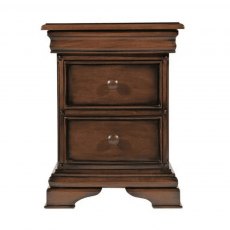 Hafren Collection Sherlock Normandie 3 Drawer Bedside (With Hidden Drawer)