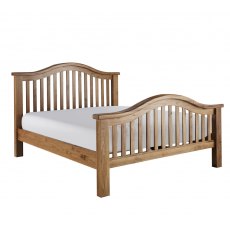 Crowther Distribution Minnesota Oak High Foot End Bedframe