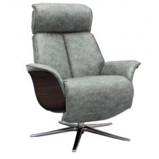 G Plan Oslo Powered Recliner Chair Veneered Side