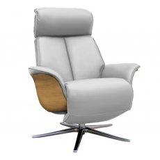 G Plan Oslo Powered Recliner Chair Veneered Side