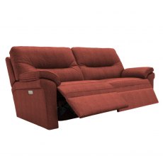 G Plan Seattle 3 Seater Double Powered Recliner With Lumbar Support