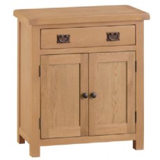 Hafren Collection KCO Small 2 Door 1 Drawer Sideboard With Small Dresser Top