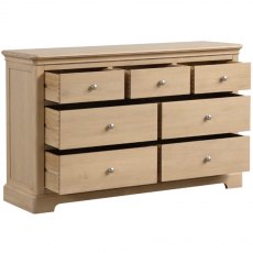 Devonshire Lydford Oak 3 Over 4 Chest