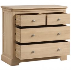 Devonshire Lydford Oak 2 Over 2 Chest