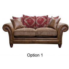 Alexander & James Hudson 2 Seater Pillow Back Sofa