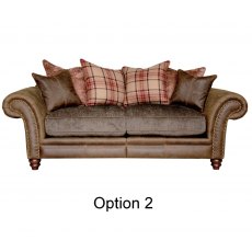 Alexander & James Hudson 2 Seater Pillow Back Sofa