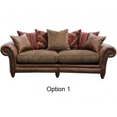 Alexander & James Hudson 4 Seater Split Pillow Back Sofa