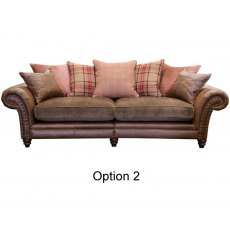 Alexander & James Hudson 4 Seater Split Pillow Back Sofa