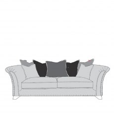 Buoyant Upholstery Vesper 3 Seater Pillow Back Sofa