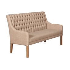 Carlton Furniture Upholstered Bespoke Morton 4 Seater Bench