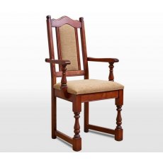 Wood Bros Old Charm Carver Dining Chair