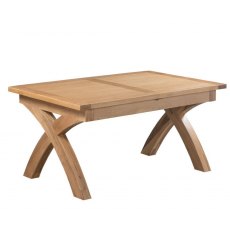 Devonshire Dorset Light Oak X Leg Extending Table