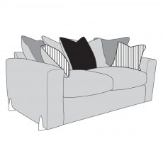 Buoyant Upholstery Axel 3 Seater Pillow Back Sofa