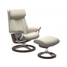 Stressless Paul Signature Base Recliner & Footstool