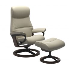 Stressless Philip Signature Base Recliner Chair & Footstool