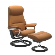 Stressless Philip Signature Base Recliner Chair & Footstool