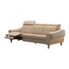 Stressless Anna 3 Seater Static Sofa With A3 Arms