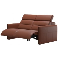 Stressless Emily Double Powered 2 Seater Recliner With Wood Inlay