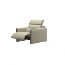 Stressless Emily Powered Recliner Armchair With Wood Inlay