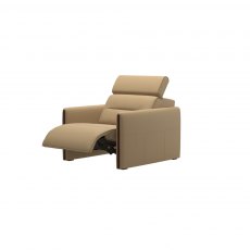 Stressless Emily Powered Recliner Armchair With Wood Inlay