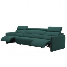 Stressless Emily 4 Seater Sofa With 2 Powered Recliners Wood Inlay Stressless Emily 4 Seater Sofa With 2 Powered Recliners Wood Inlay