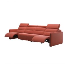 Stressless Emily 4 Seater Sofa With 4 Powered Recliners Wood Inlay Stressless Emily 4 Seater Sofa With 4 Powered Recliners Wood Inlay