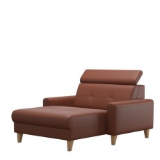 Stressless Anna Longseat With Headrest A1 Arms Stressless Anna Longseat With Headrest A1 Arms