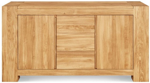 Chunky oak deals sideboard