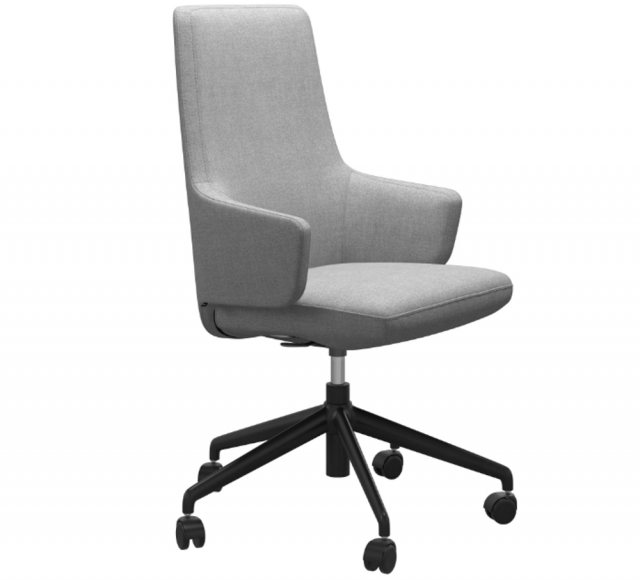 Stressless Vanilla High Back Office Chair - Office Chairs - Hafren ...