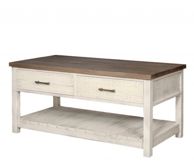 Carlton Furniture Sandbanks Coffee Table With Drawers - Coffee Tables ...