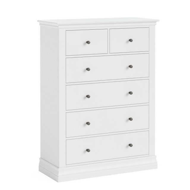 Corndell Bordeaux 2 over 4 Drawer Chest - Chest of Drawers - Hafren ...